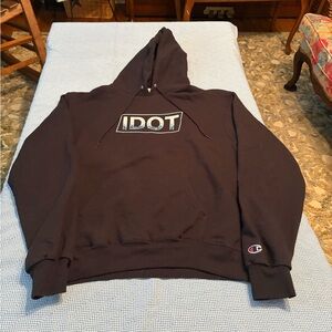 Champion Black IDOT Logo Pullover Hoodie